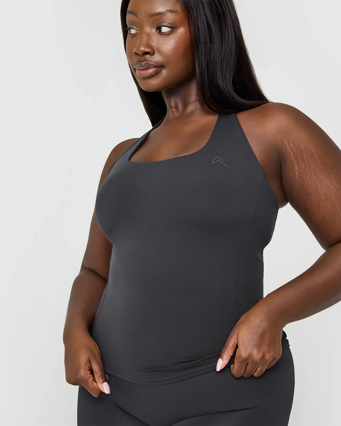 Timeless Square Neck Vest | Coal - Image 5